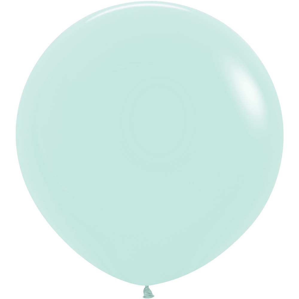 24 inch SEMPERTEX PASTEL MATTE GREEN - LA Balloons