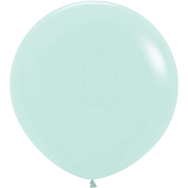 24 inch SEMPERTEX PASTEL MATTE GREEN - LA Balloons