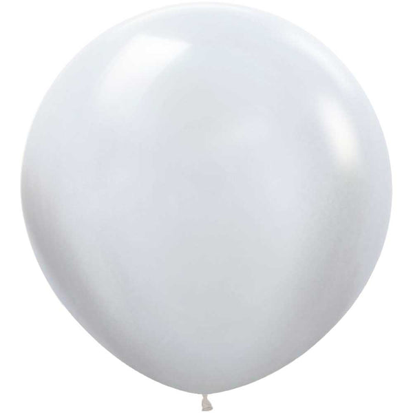 24 inch SEMPERTEX PEARL WHITE - LA Balloons