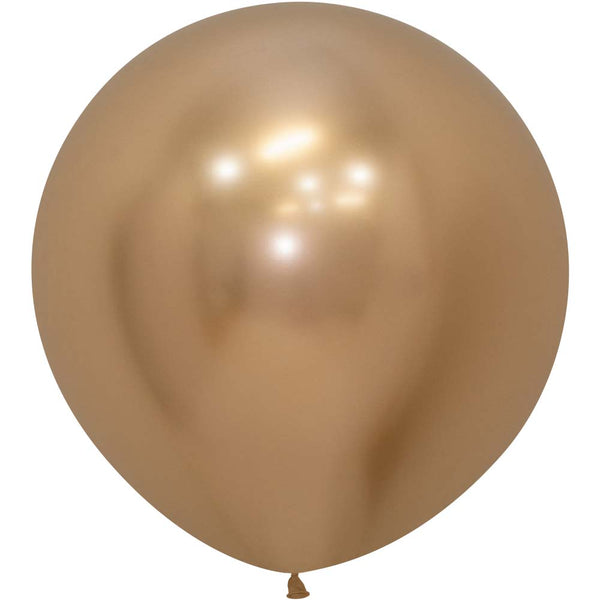 24 inch SEMPERTEX REFLEX GOLD - LA Balloons