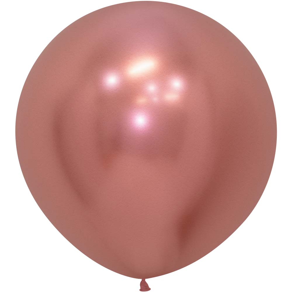 24 inch SEMPERTEX REFLEX ROSE GOLD - LA Balloons