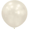 24 inch SEMPERTEX SILK OYSTER WHITE - LA Balloons
