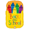 25 inch BACK TO SCHOOL CRAYON BOX - LA Balloons