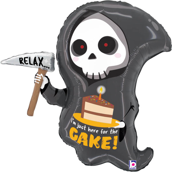 25 inch GRIM REAPER BIRTHDAY CAKE - LA Balloons