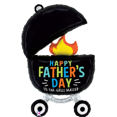 Betallic 34 inch FATHER'S DAY GRILL MASTER Foil Balloon 25442P-B-P