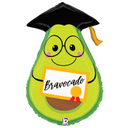 Betallic 25 inch GRAD BRAVOCADO Foil Balloon 25446P-B-P