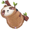Betallic 28 inch CUTE SLOTH Foil Balloon 25465P-B-P