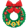 Betallic 36 inch JOY WREATH Foil Balloon 25497P-B-P