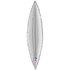 17 inch TAPERED LEAF SILVER