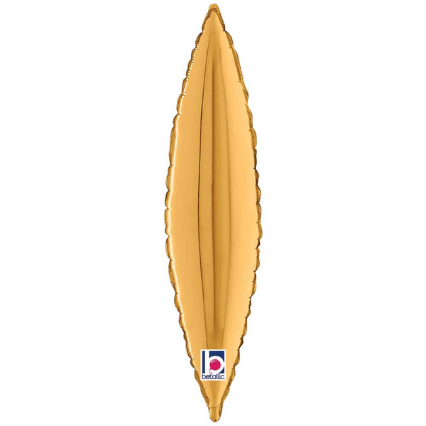 17 inch TAPERED LEAF GOLD