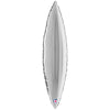 34 inch TAPERED LEAF SILVER