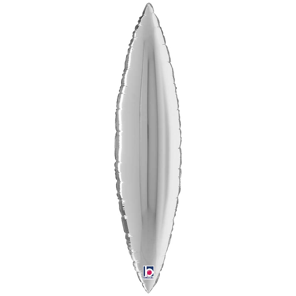 34 inch TAPERED LEAF SILVER