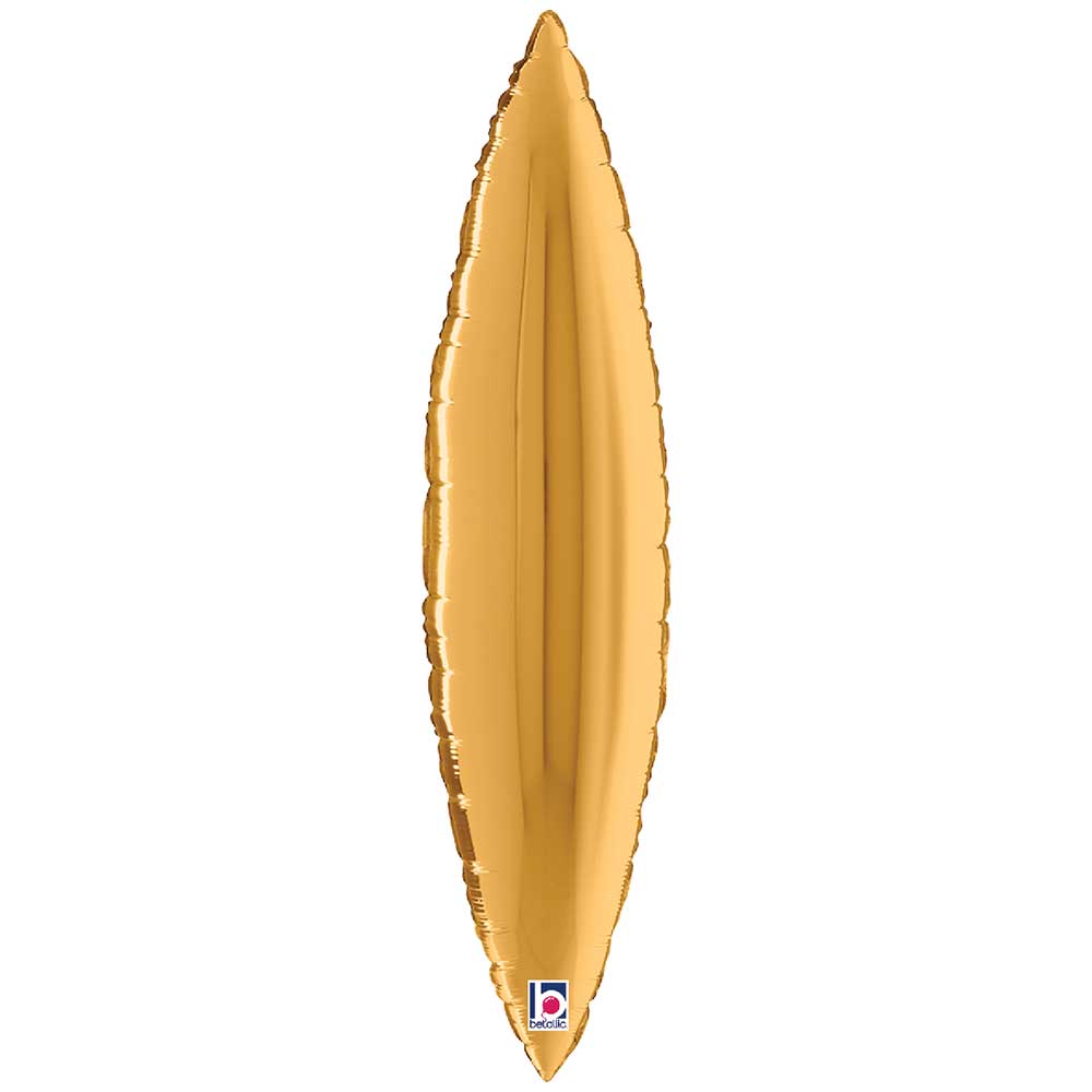 34 inch TAPERED LEAF GOLD