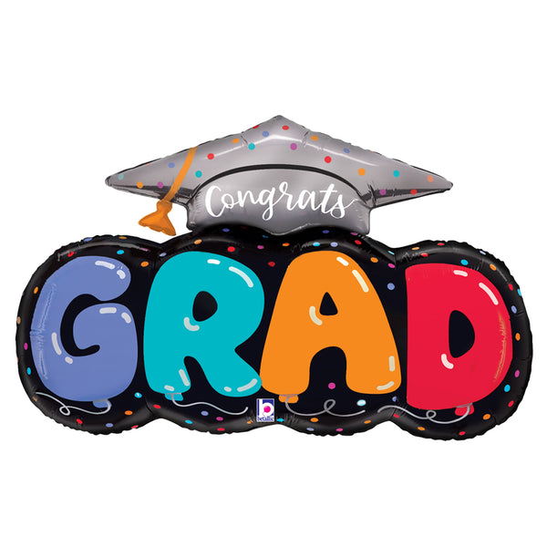 32 inch CONGRATS GRAD BALLOON LETTERS