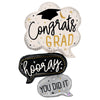 57 inch SPECIAL DELIVERY GRAD SPEECH BUBBLES