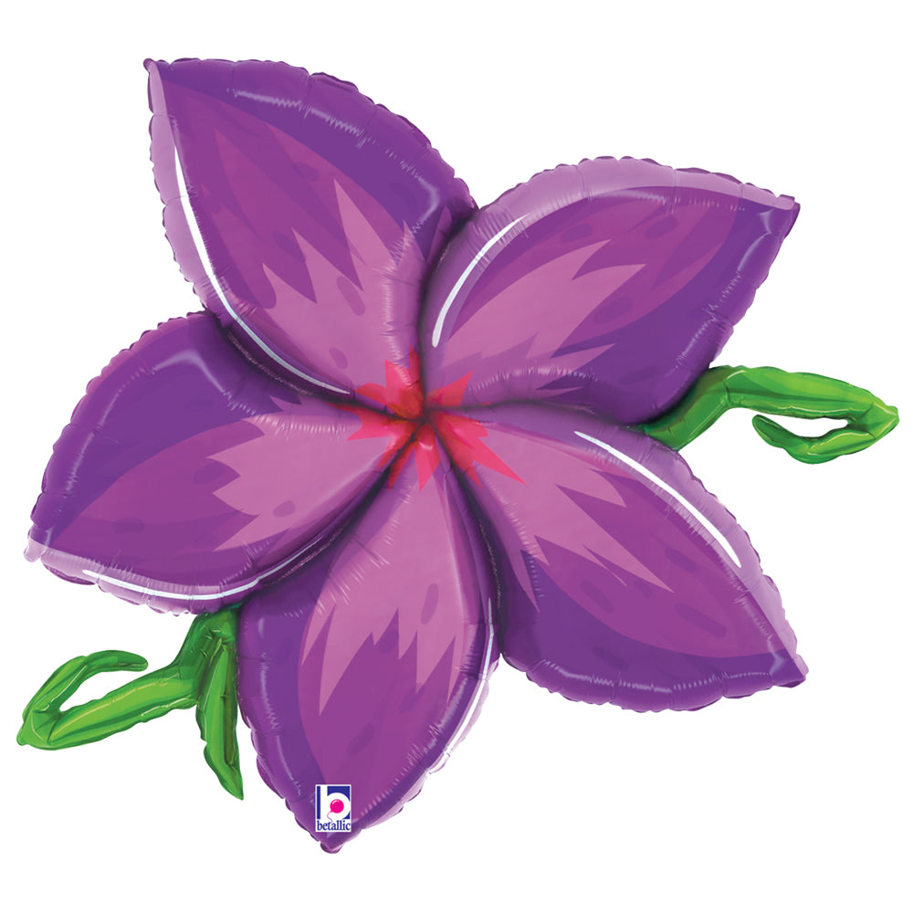 39 inch LINKY PLUMERIA - PURPLE