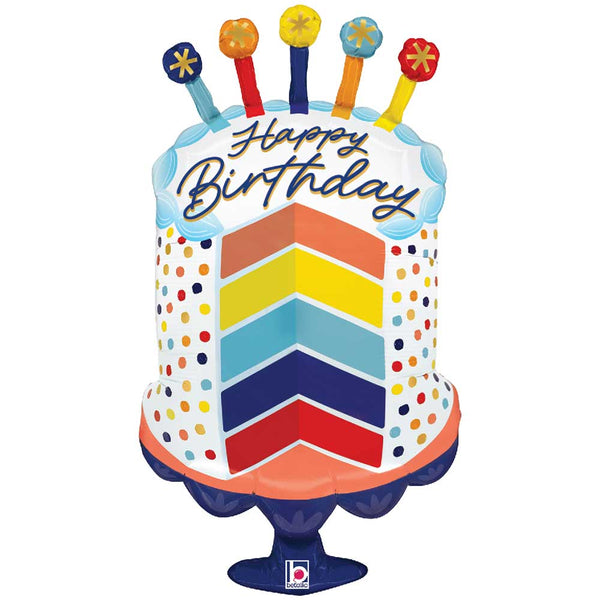 32 inch SLICED BIRTHDAY CAKE