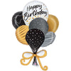 38 inch SATIN BIRTHDAY BALLOONS