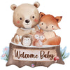 34 inch WOODLAND WELCOME BABY