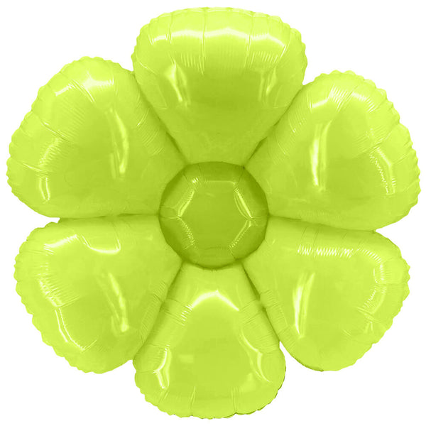 26 inch FLOWER SHAPE - LIME GREEN - LA Balloons