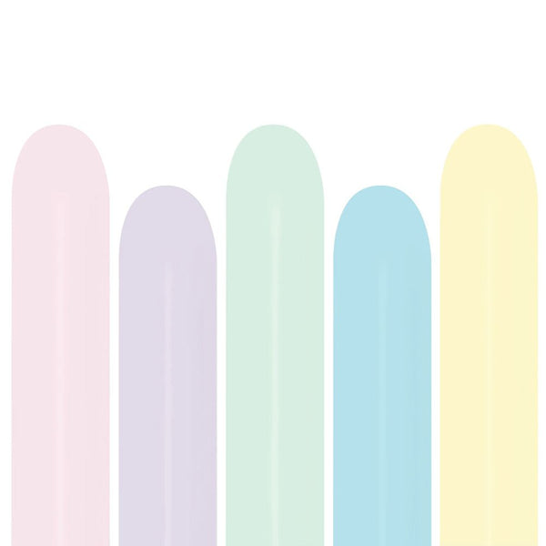 260S SEMPERTEX PASTEL MATTE ASSORTED - LA Balloons