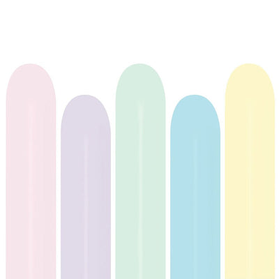 260S SEMPERTEX PASTEL MATTE ASSORTED - LA Balloons