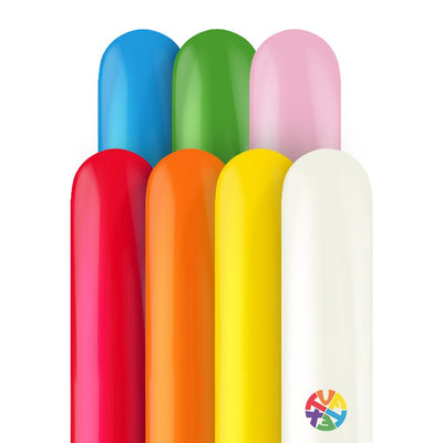 260T TUFTEX STANDARD ASSORTMENT WITH WHITE - LA Balloons