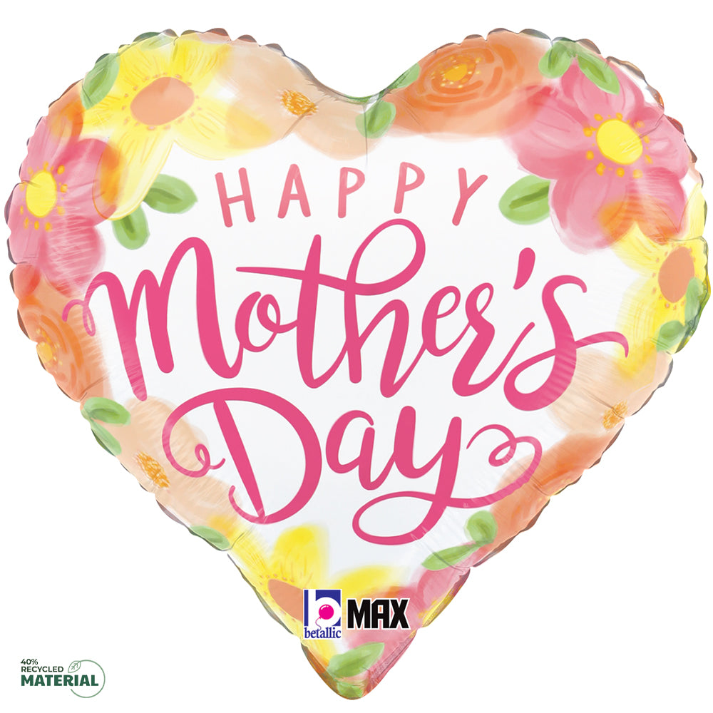 18 inch MOTHER'S DAY WATERCOLOR BOUQUET