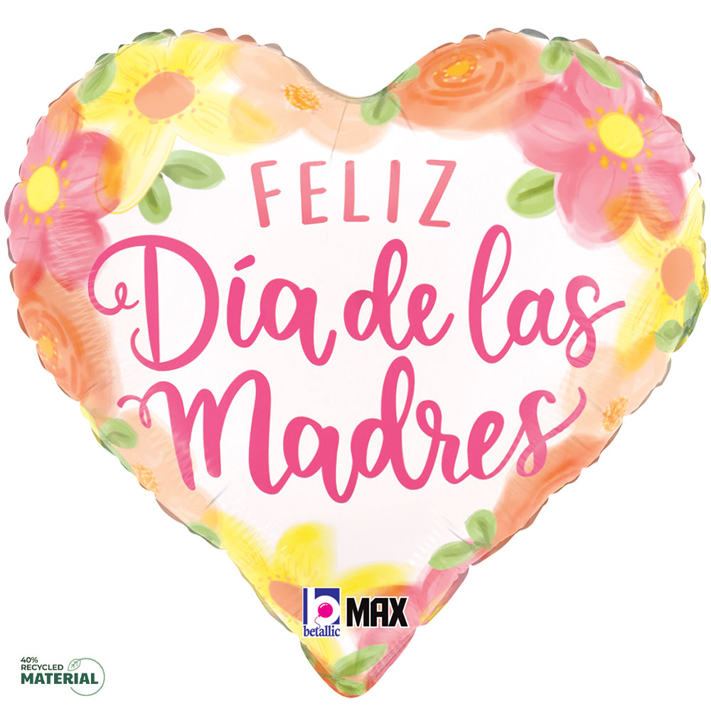 18 inch FELIZ DIA DE LAS MADRES FLOR