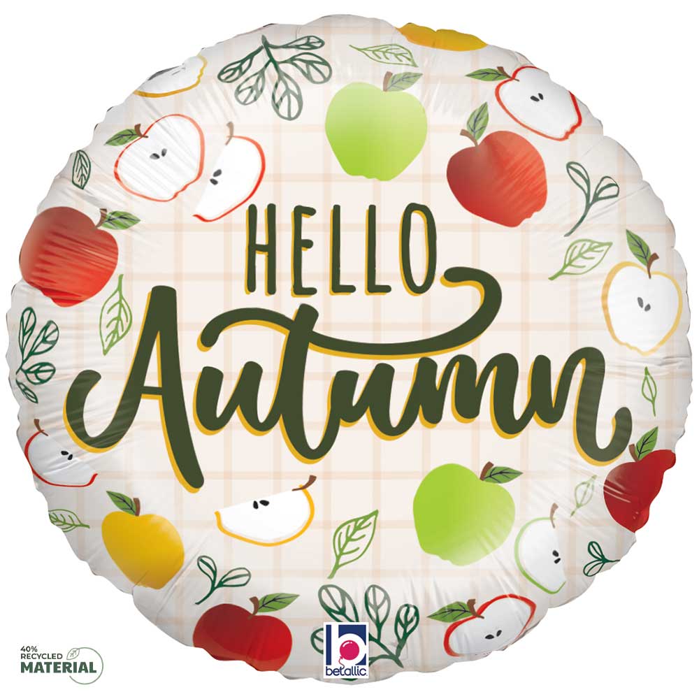 18 inch HELLO AUTUMN APPLES