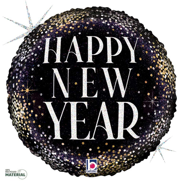 18 inch SPARKLE NEW YEAR