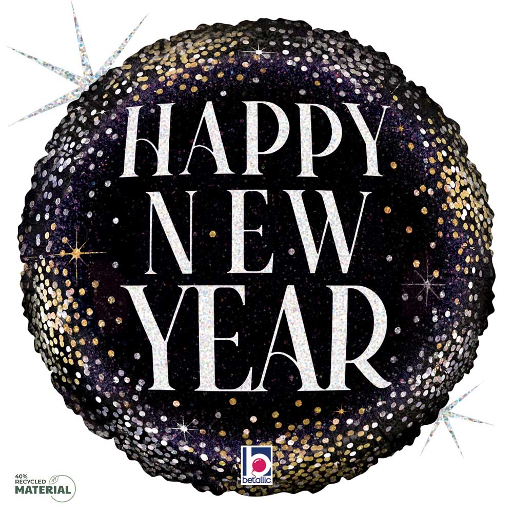 18 inch SPARKLE NEW YEAR