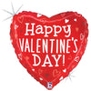 18 inch VALENTINE TOSSED HEARTS