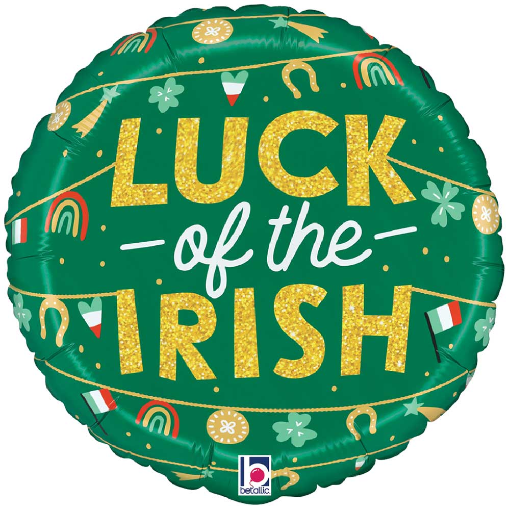 18 inch LUCK OF THE IRISH
