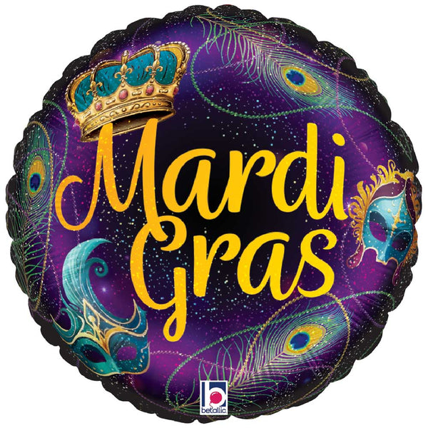 18 inch OPULENT MARDI GRAS