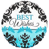 Anagram 21 inch BEST WISHES Foil Balloon 26927-01-A-P
