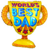 27 inch BEST DAD TROPHY - LA Balloons