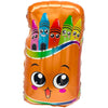 27 inch SMILING CRAYON BOX - LA Balloons