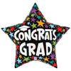 28 inch BRILLIANT CONGRATS GRAD STAR - LA Balloons