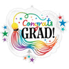 28 inch CONGRATS GRAD RAINBOW TASSEL - LA Balloons