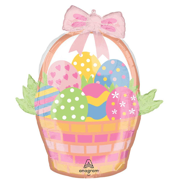 28 inch EASTER EGG BASKET - LA Balloons