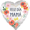 28 inch SATIN FELIZ DIA MAMA BLOOMS - LA Balloons