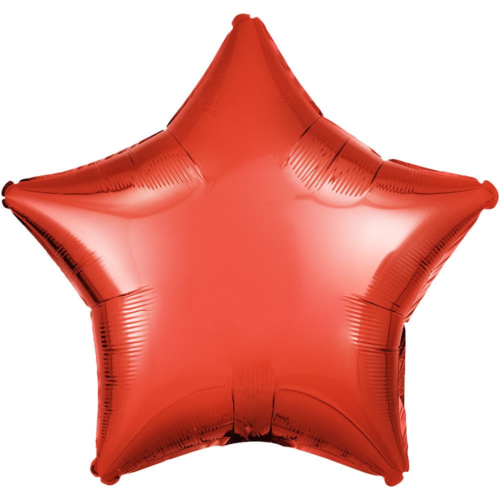 28 inch STAR - METALLIC RED