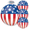 Anagram 15 inch PATRIOTIC ORBZ Foil Balloon 28132-01-A-P