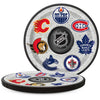 Unique 9 inch NHL ROUND DINNER PLATES (8 PK) Plates 28215-UN