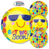 Anagram 15 inch BRIGHT SUNNY GET WELL SOON ORBZ Foil Balloon 28774-01-A-P