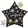 29 inch CONGRATS STARS - LA Balloons