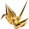 15 inch ORIGAMI CRANE METALLIC 'TRUE' GOLD (AIR-FILL ONLY)