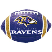 Anagram 17 inch NFL BALTIMORE RAVENS FOOTBALL TEAM COLORS Foil Balloon