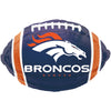 Anagram 17 inch NFL DENVER BRONCOS FOOTBALL TEAM COLORS Foil Balloon